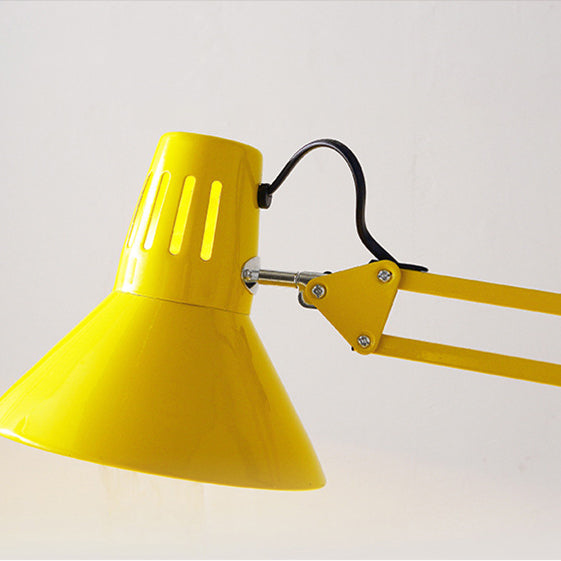 Contemporary Scandinavian Retractable Swivel Floor Lamp