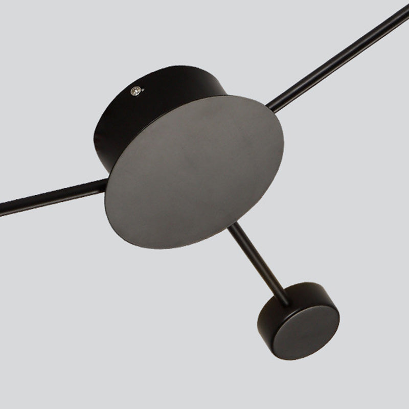 Dipper Round Iron Acrylic Wall Lamp