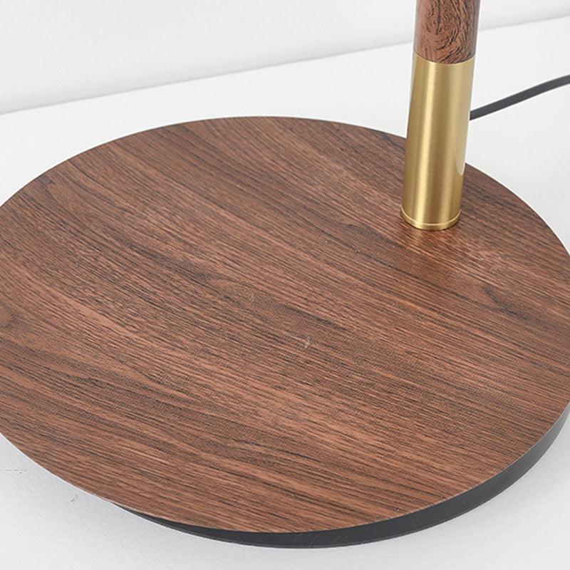 Round Oval Cone Iron Floor Lamp