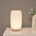 Cylinder Plastic Bedroom Table Lamp