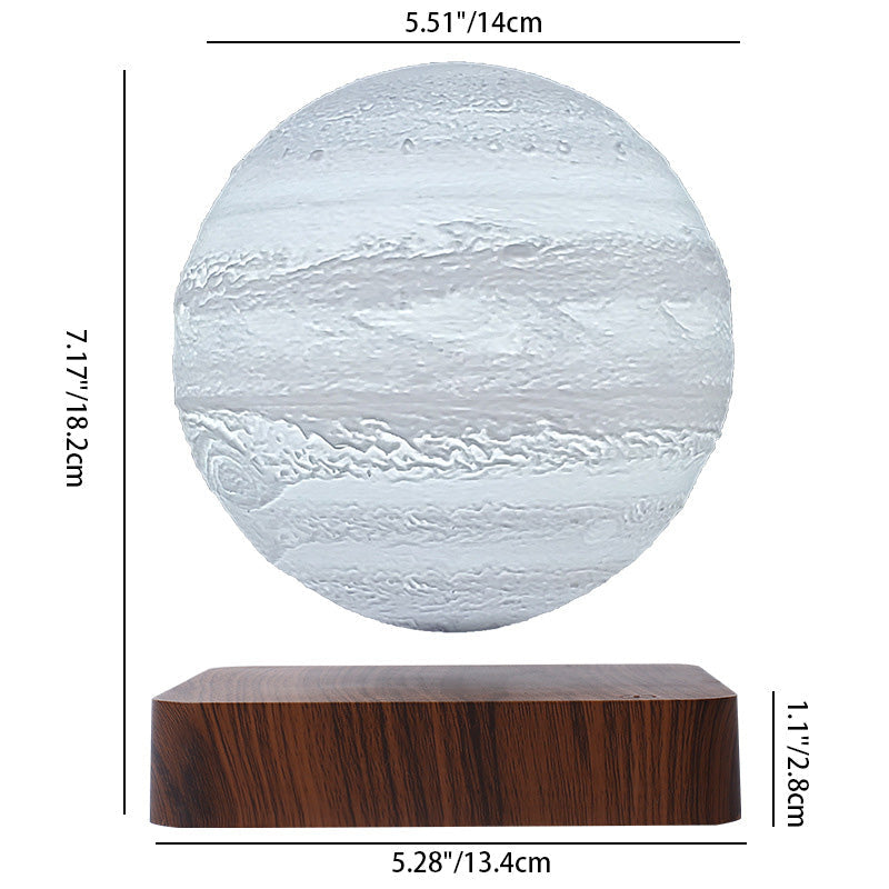 Levitation 3D PEGT Moon Table Lamp