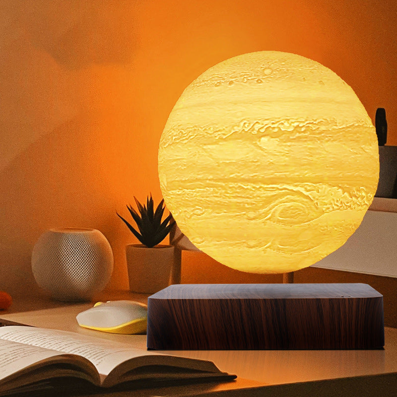 Levitation 3D PEGT Moon Table Lamp