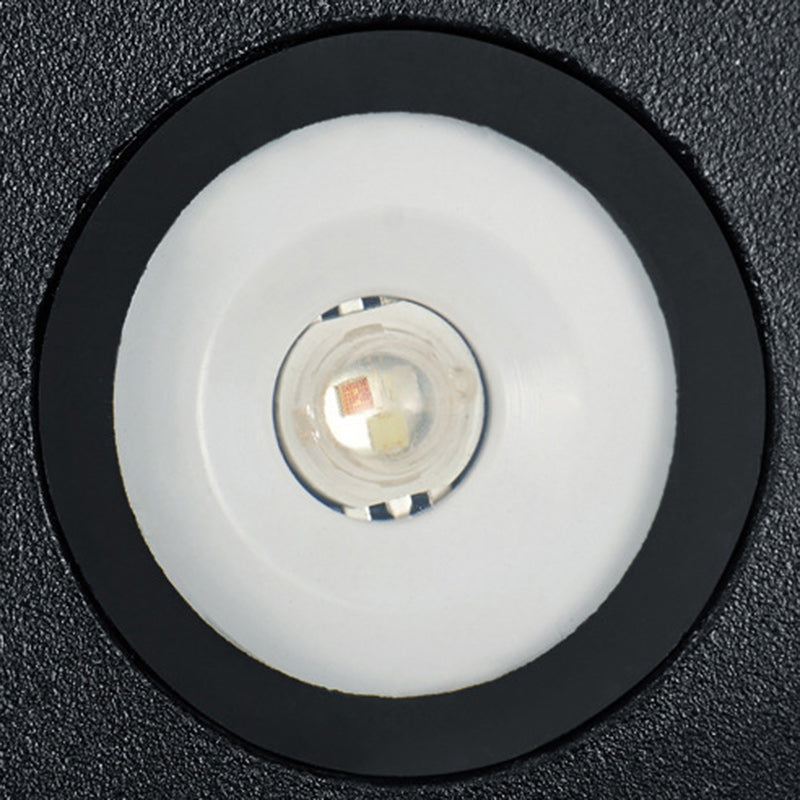 Shell Round Aluminum Hallway Wall Lamp
