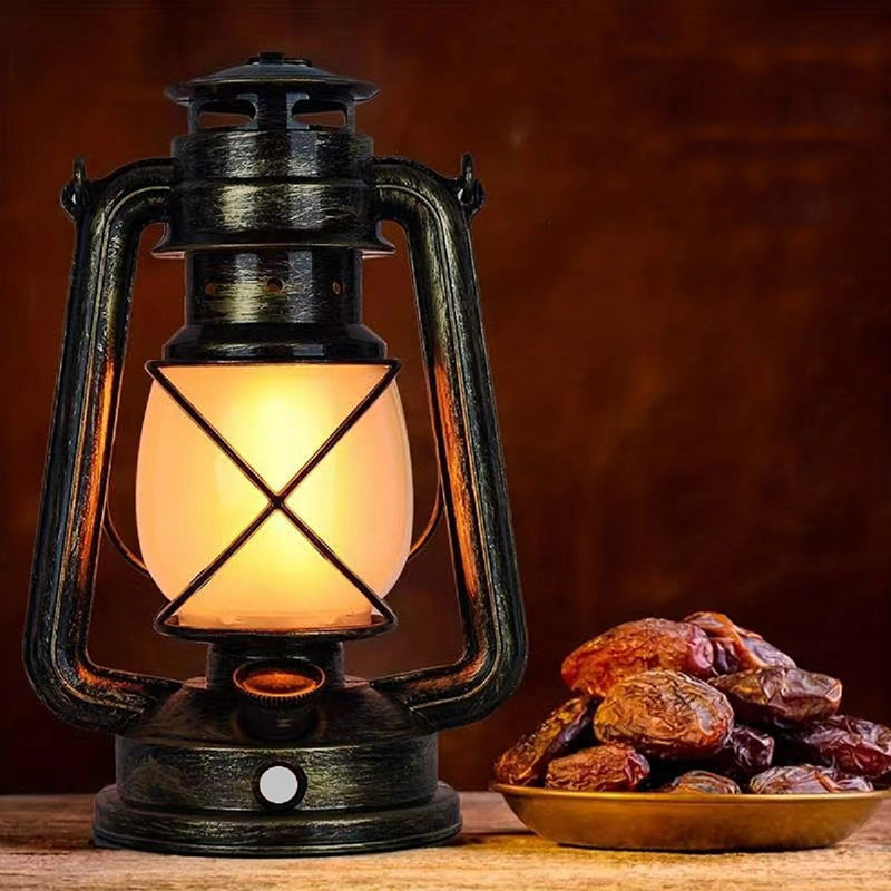 Horse Lantern Round ABS Table Lamp
