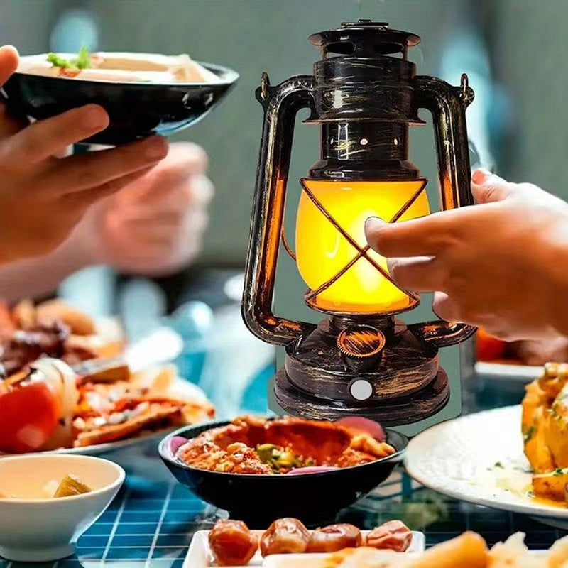 Horse Lantern Round ABS Table Lamp