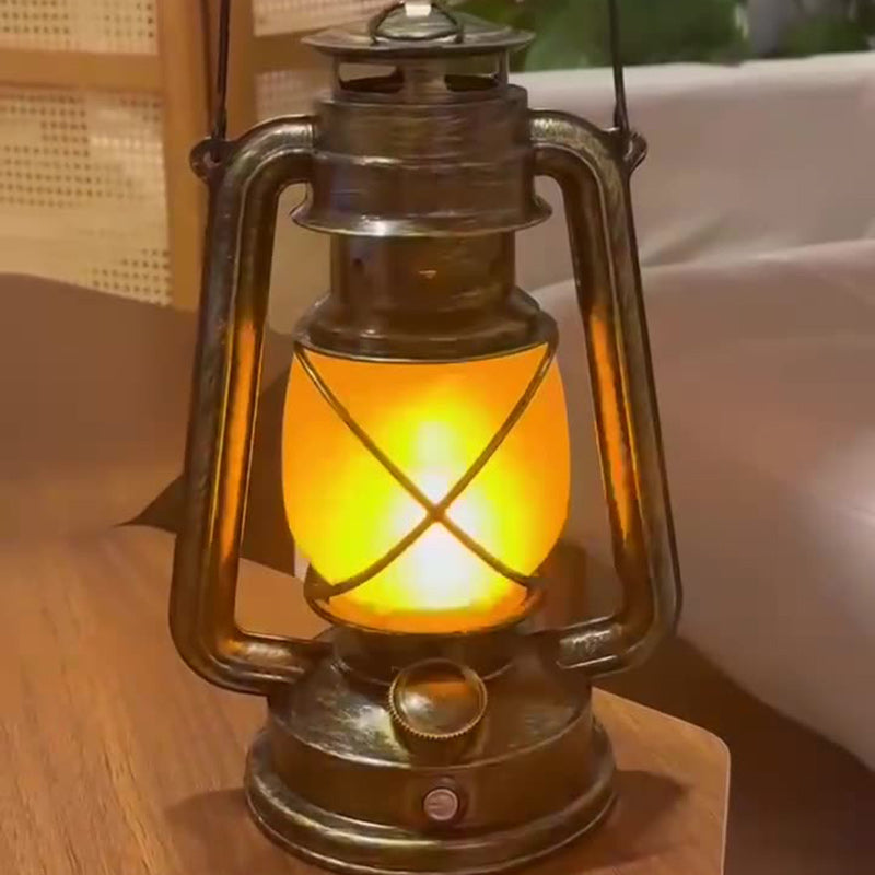 Horse Lantern Round ABS Table Lamp