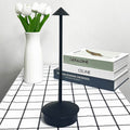 Pointed Round Metal Bedroom Table Lamp
