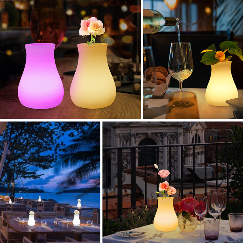 Vase Round Cylinder Square Table Lamp