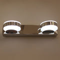 Round Linear Iron Acrylic Wall Lamp