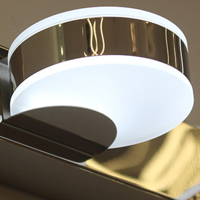 Round Linear Iron Acrylic Wall Lamp