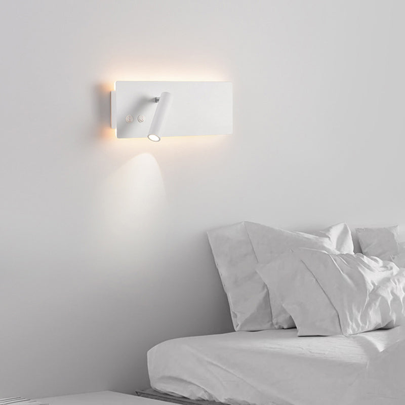 Rectangular Cylinder Iron Aluminum Wall Lamp
