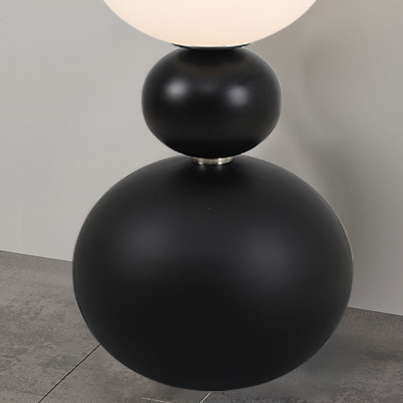 Sugarloaf Round Orb Resin Floor Lamp