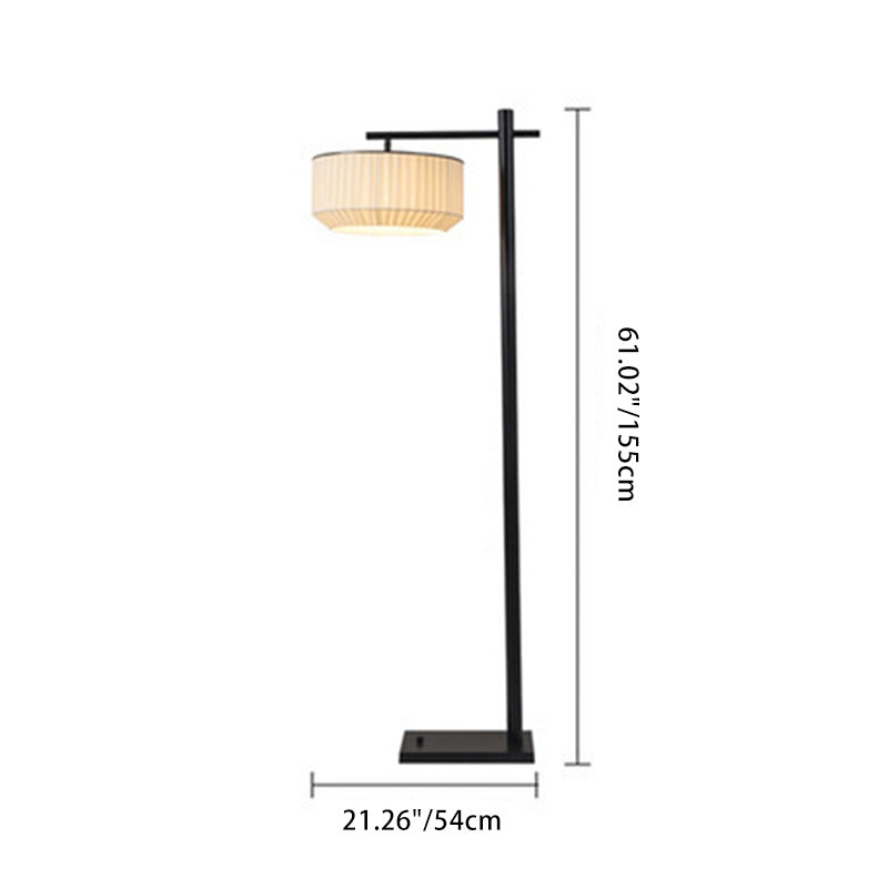 Round Cylinder Floor Lamp