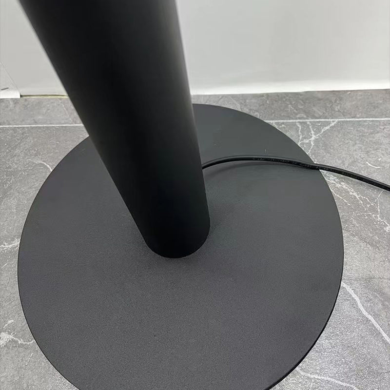 Contemporary Scandinavian Round Linear Floor Lamp