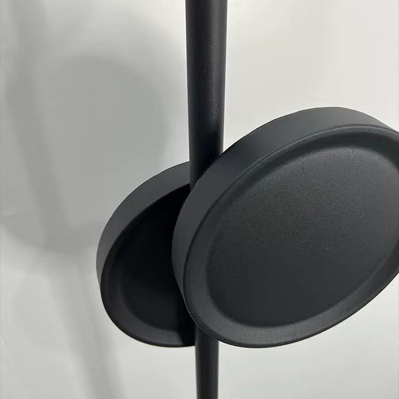 Contemporary Scandinavian Round Linear Floor Lamp