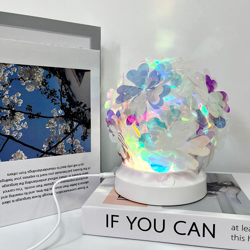 Cherry Blossom Wave Moon Table Lamp