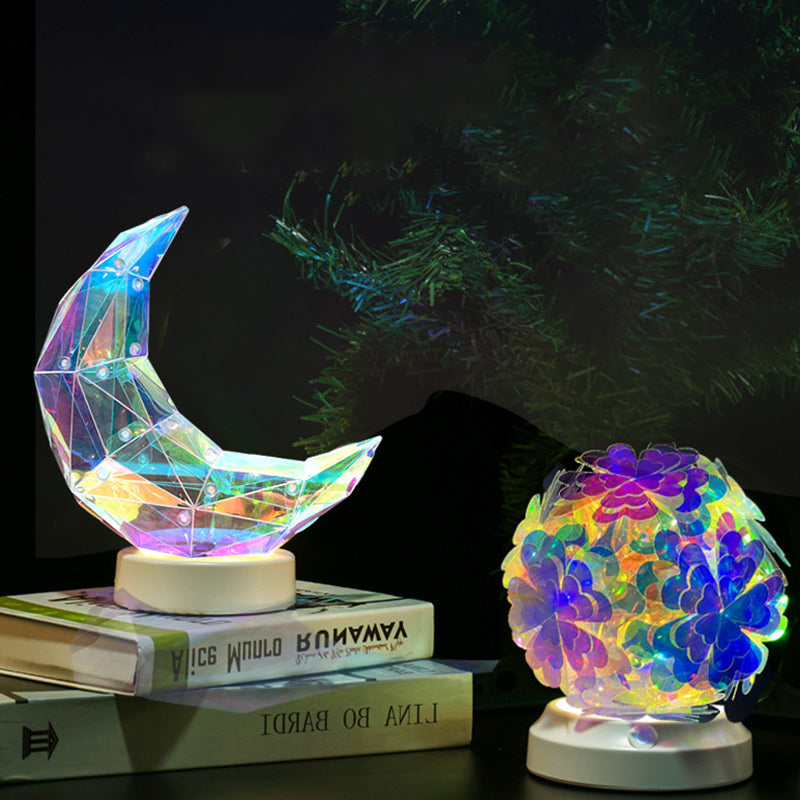 Cherry Blossom Wave Moon Table Lamp