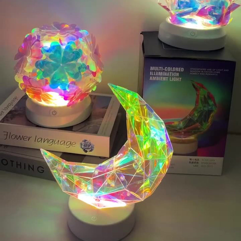 Cherry Blossom Wave Moon Table Lamp