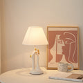 Wedding Couple Round Prism Table Lamp