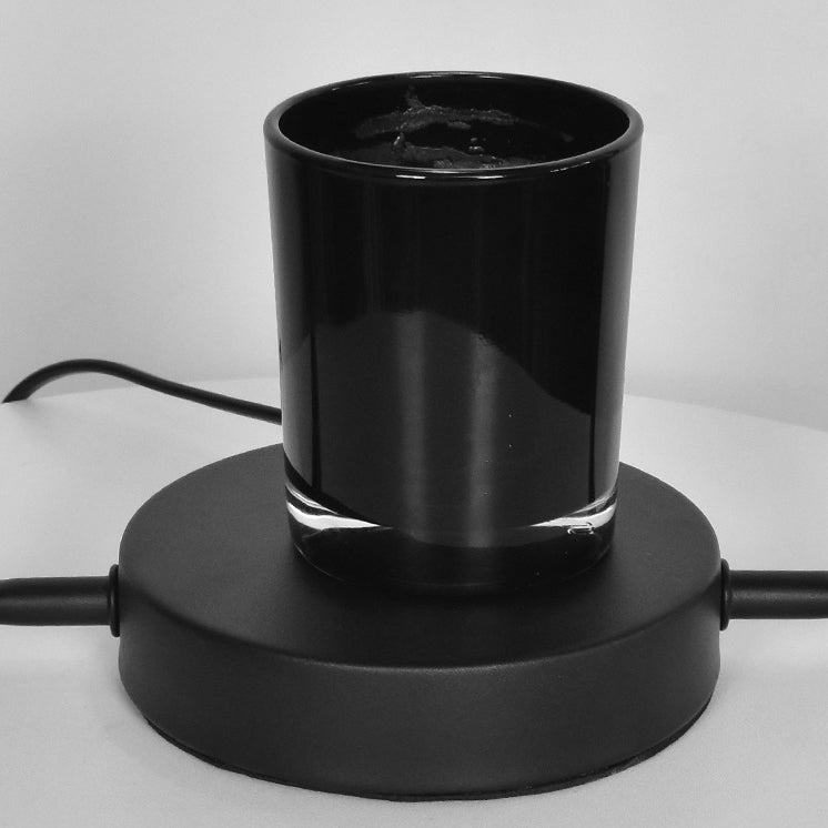 Round Prism Iron Melting Table Lamp