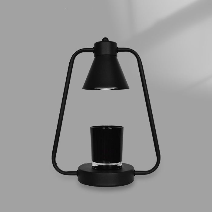 Round Prism Iron Melting Table Lamp