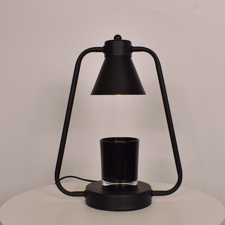 Round Prism Iron Melting Table Lamp