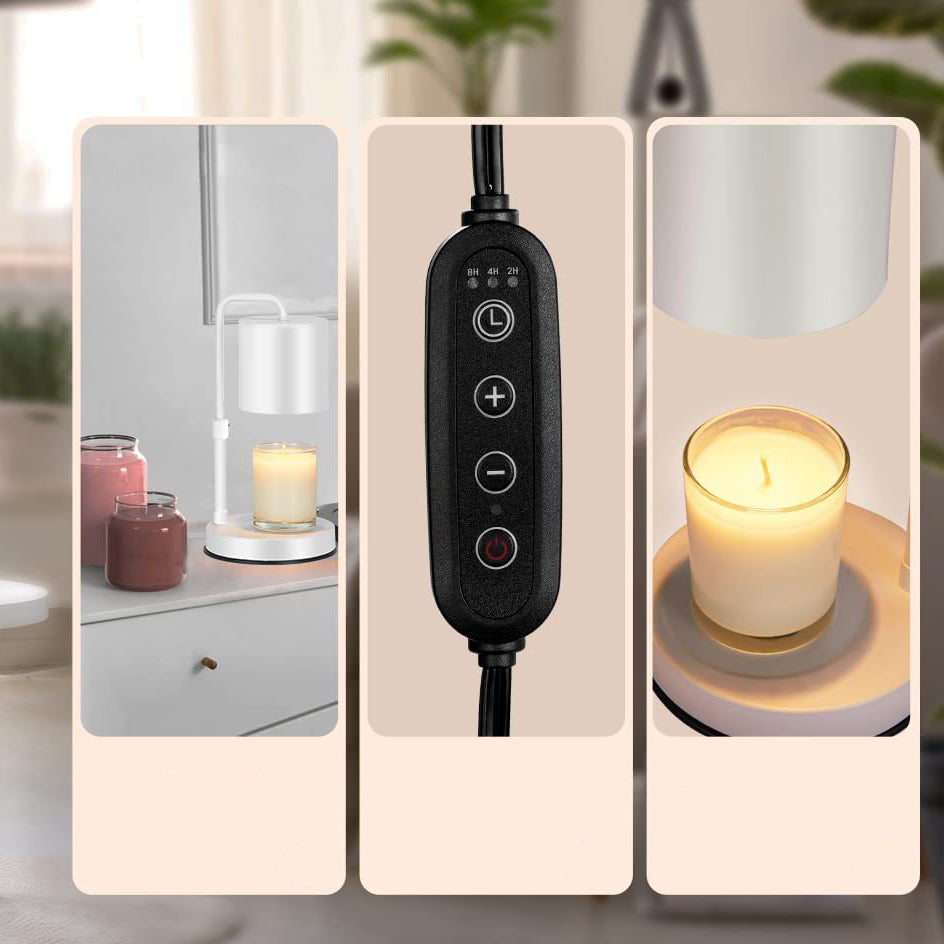 Lift Round Cylinder Iron Table Lamp