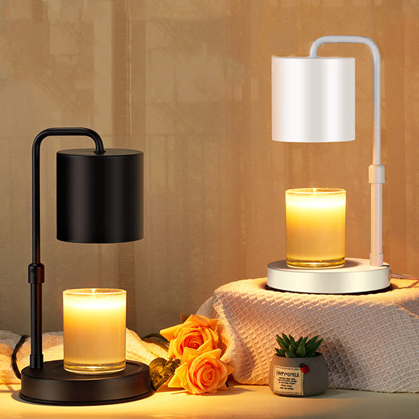 Lift Round Cylinder Iron Table Lamp