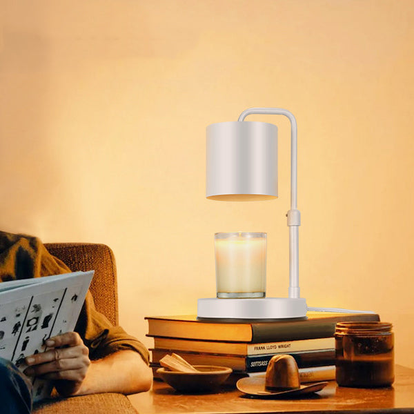 Lift Round Cylinder Iron Table Lamp