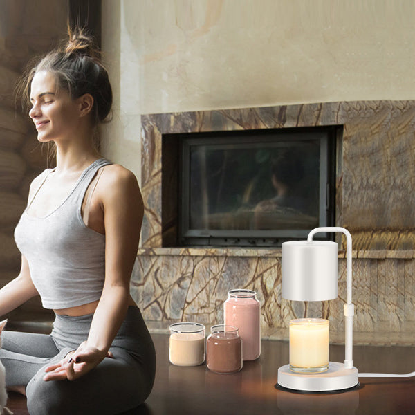 Lift Round Cylinder Iron Table Lamp