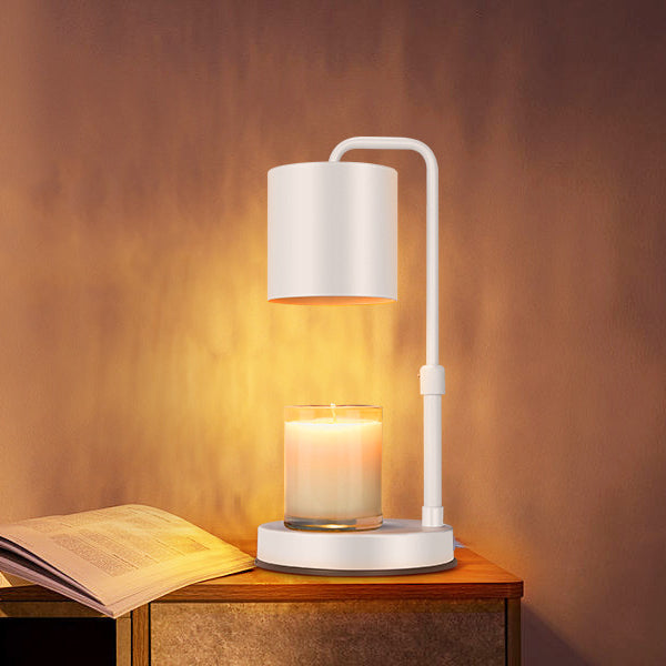 Lift Round Cylinder Iron Table Lamp
