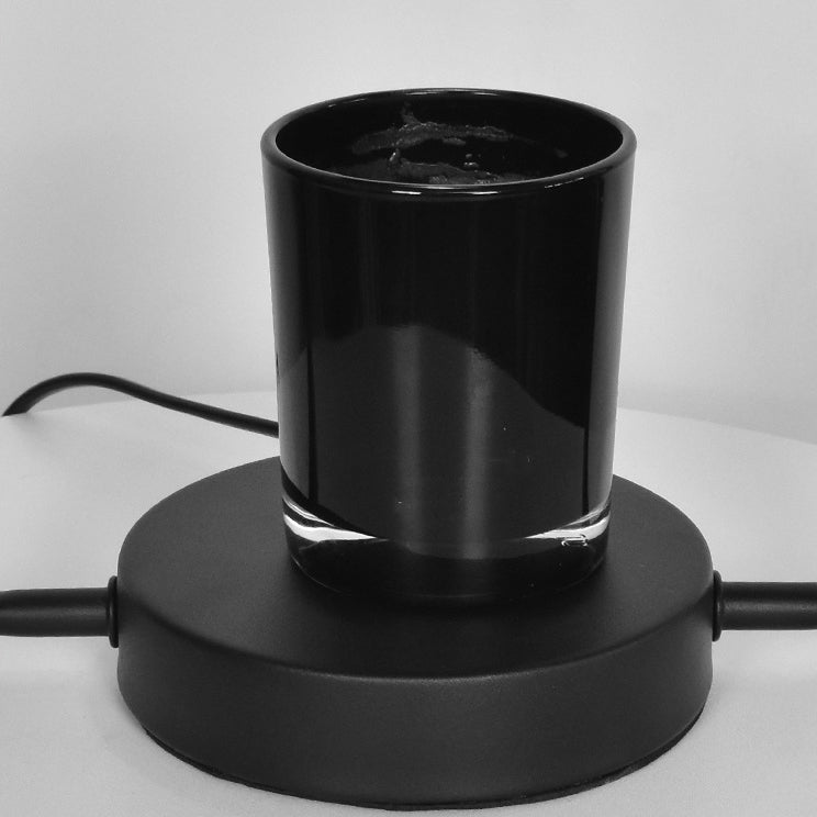 Round Cone Iron Melting Table Lamp