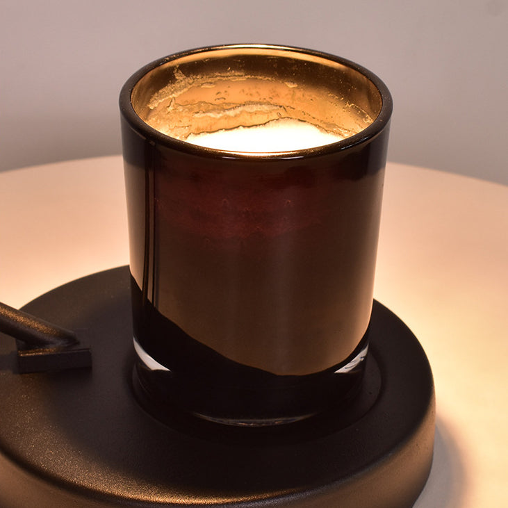 Round Cone Iron Melting Table Lamp