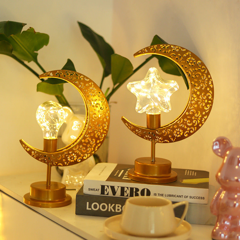 Moon Star Orb Shape Table Lamp