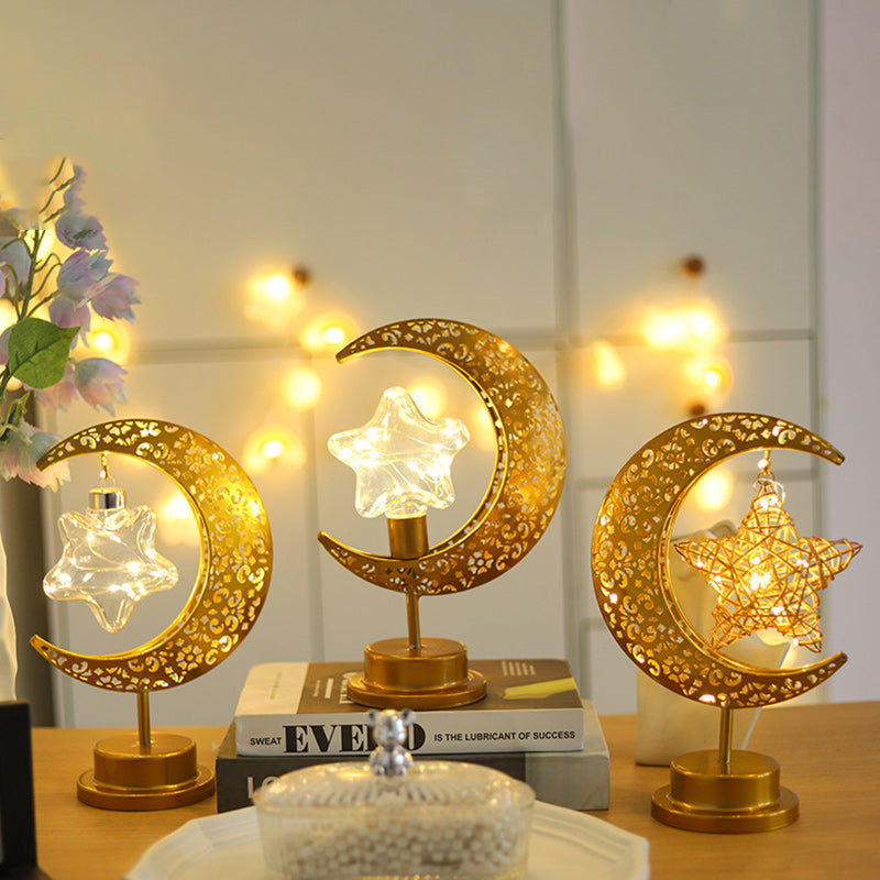 Moon Star Orb Shape Table Lamp