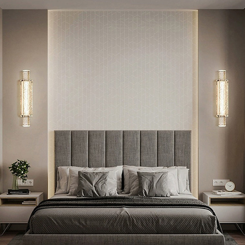 Rectangular Linear Stainless Steel Wall Lamp