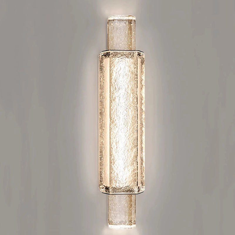 Rectangular Linear Stainless Steel Wall Lamp
