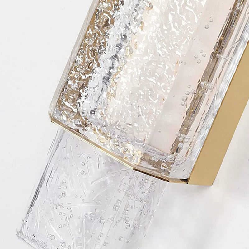 Rectangular Linear Stainless Steel Wall Lamp
