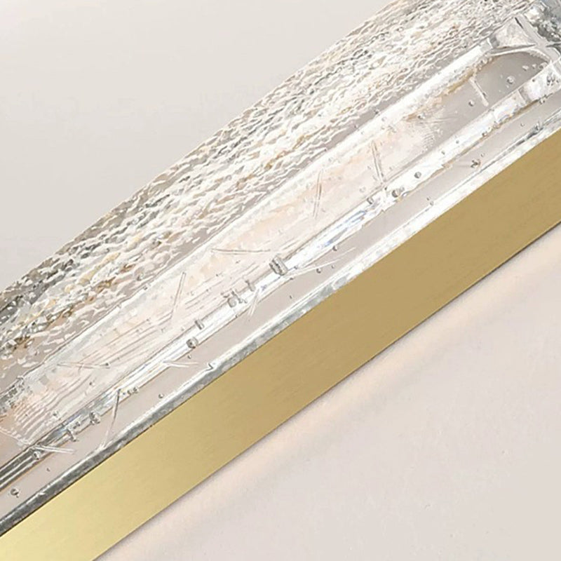 Rectangular Linear Stainless Steel Wall Lamp