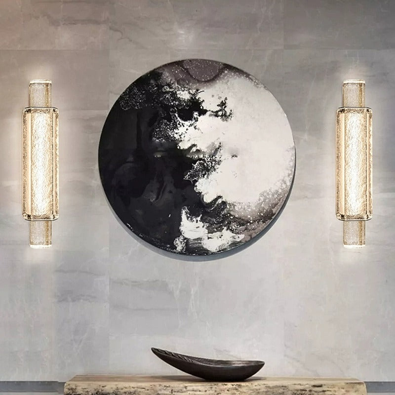 Rectangular Linear Stainless Steel Wall Lamp