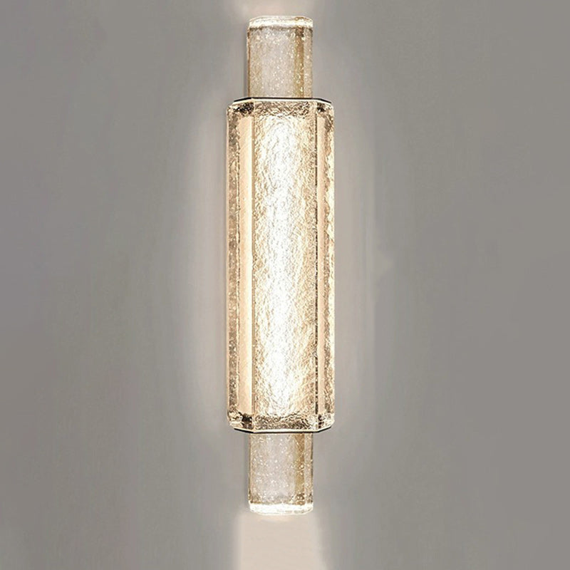 Rectangular Linear Stainless Steel Wall Lamp