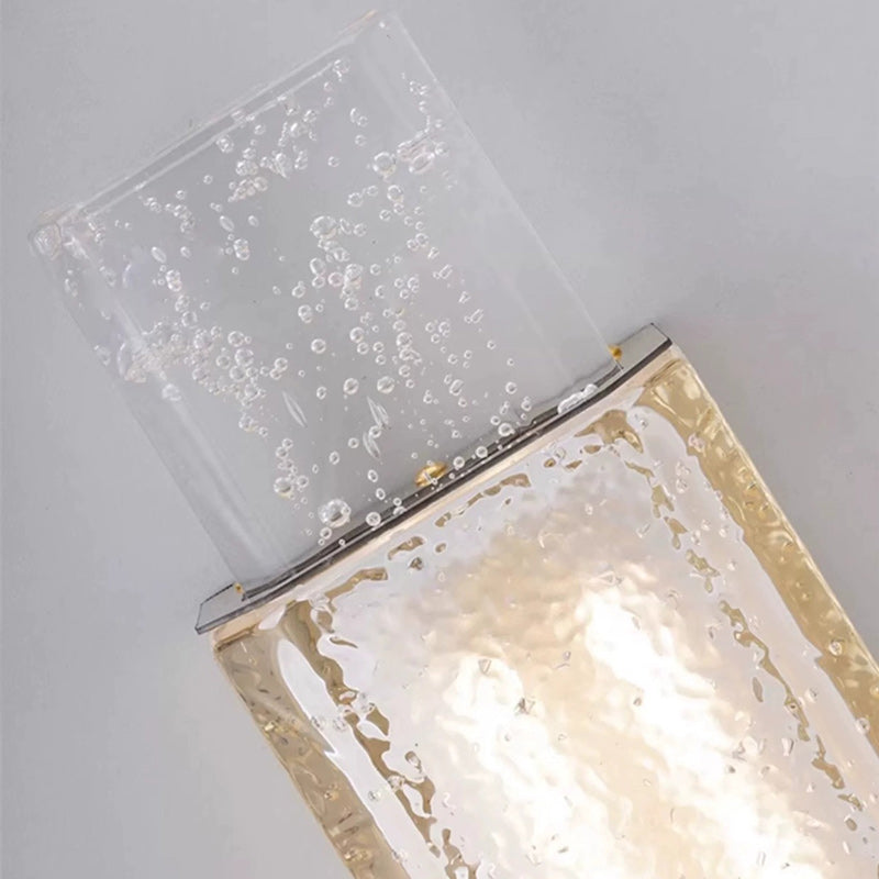 Rectangular Linear Stainless Steel Wall Lamp