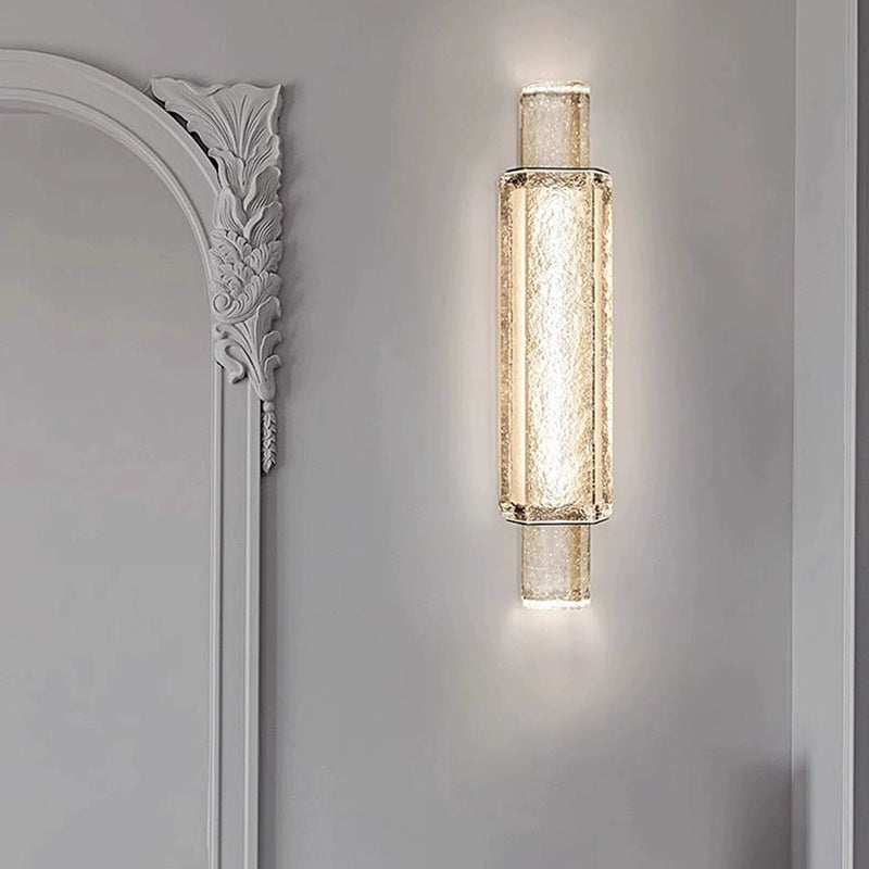 Rectangular Linear Stainless Steel Wall Lamp