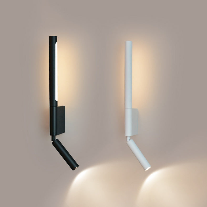 Pull Up Rotating Cylinder Wall Lamp