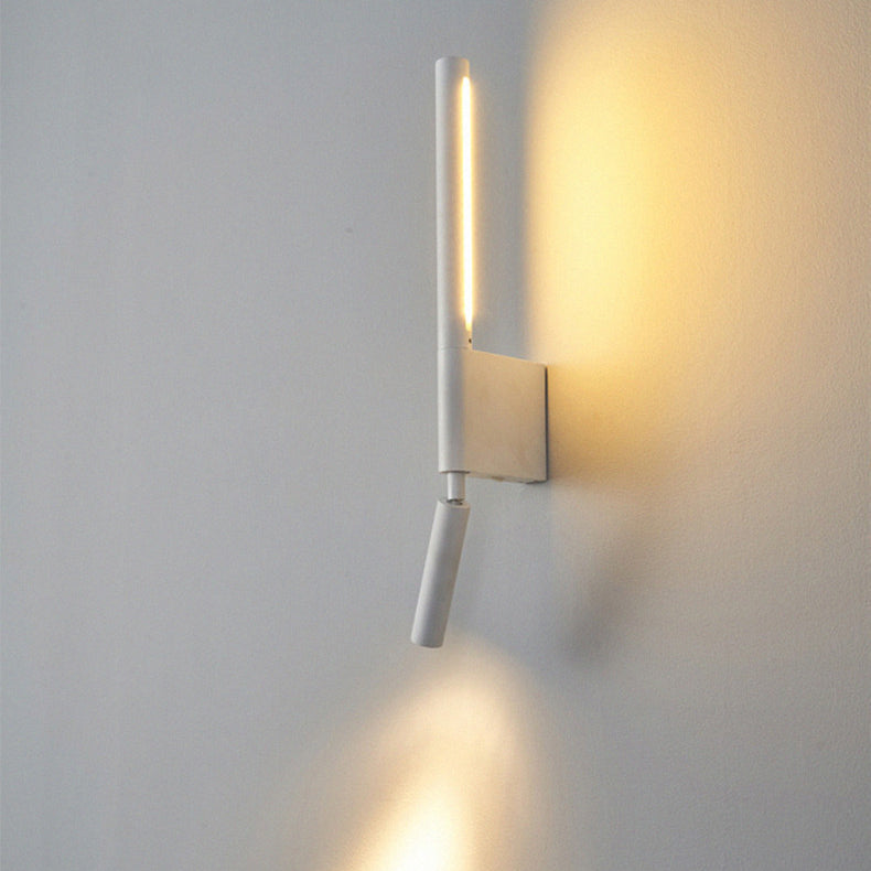 Pull Up Rotating Cylinder Wall Lamp