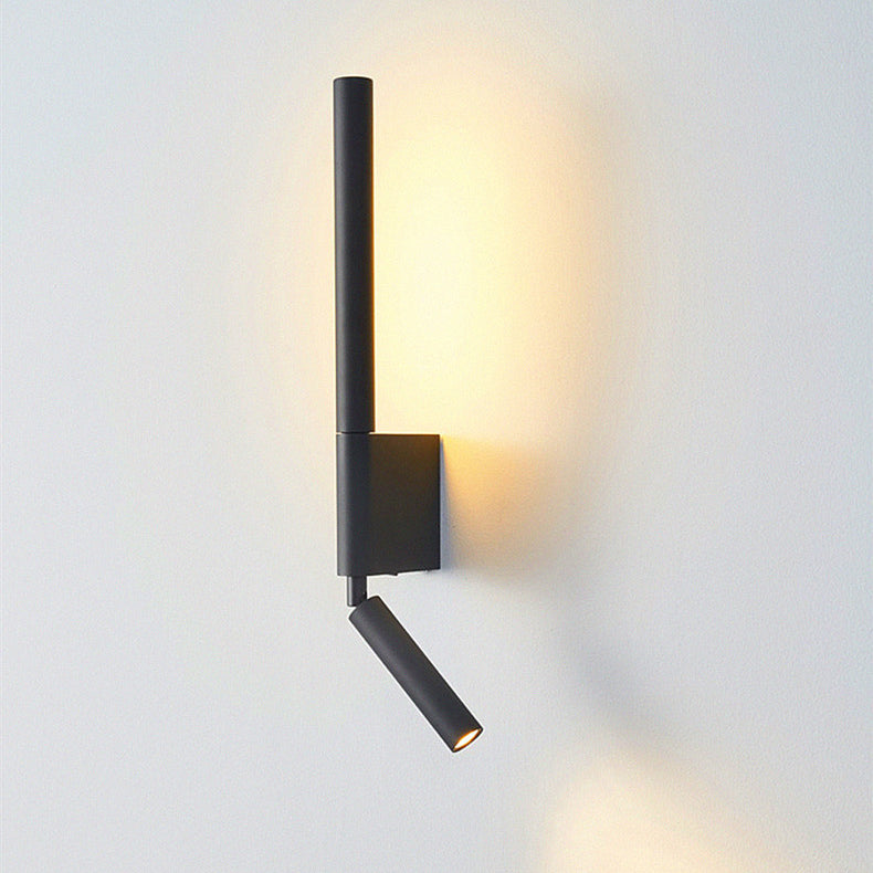 Pull Up Rotating Cylinder Wall Lamp