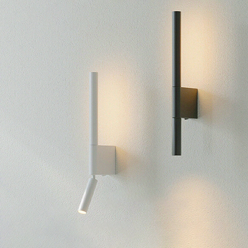Pull Up Rotating Cylinder Wall Lamp