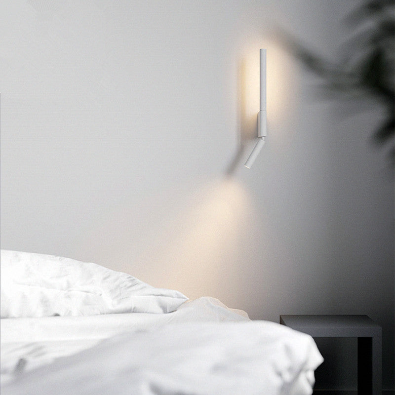 Pull Up Rotating Cylinder Wall Lamp