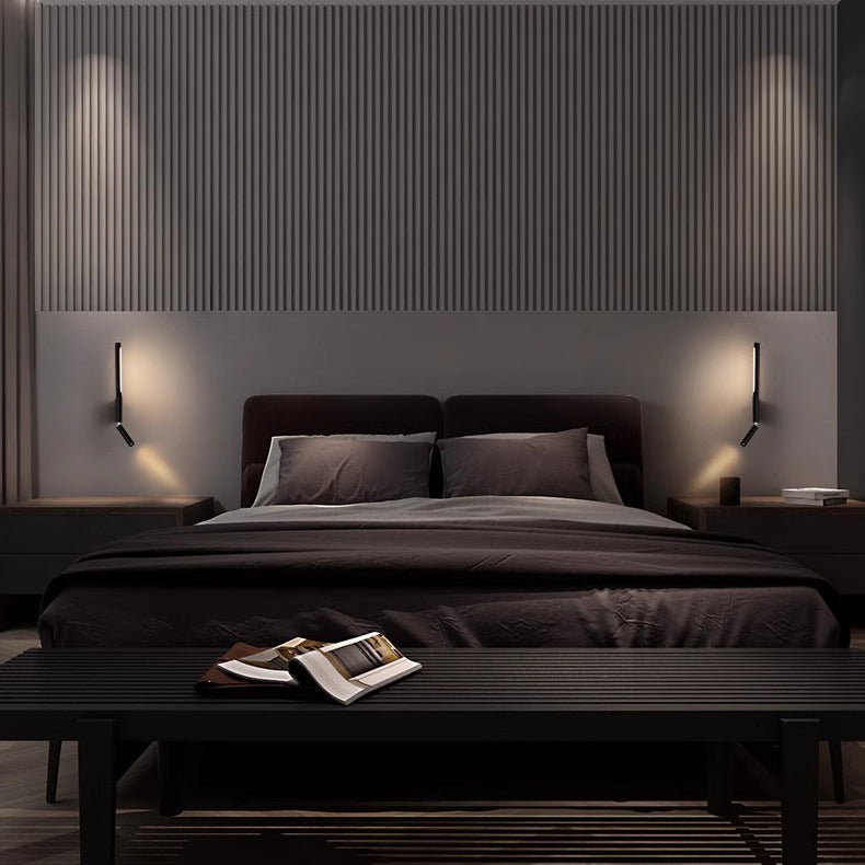 Pull Up Rotating Cylinder Wall Lamp