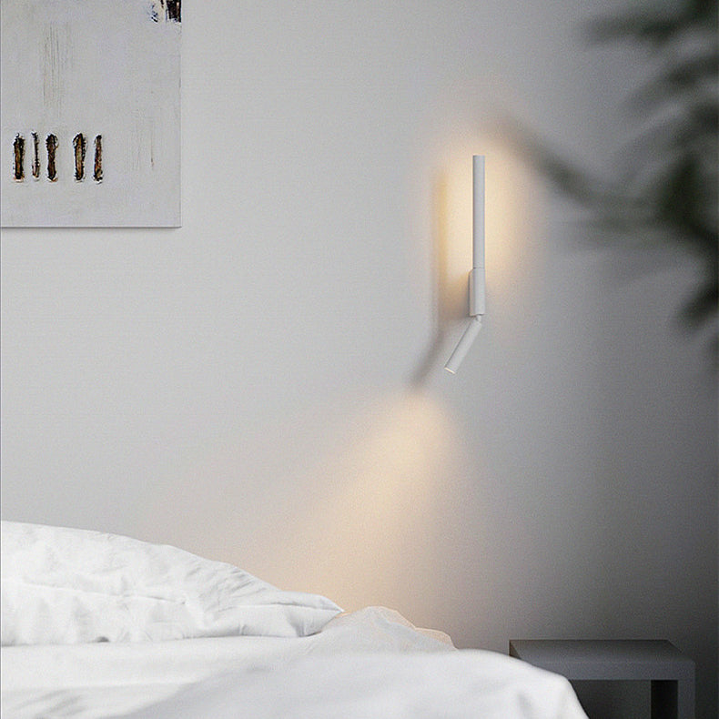 Pull Up Rotating Cylinder Wall Lamp
